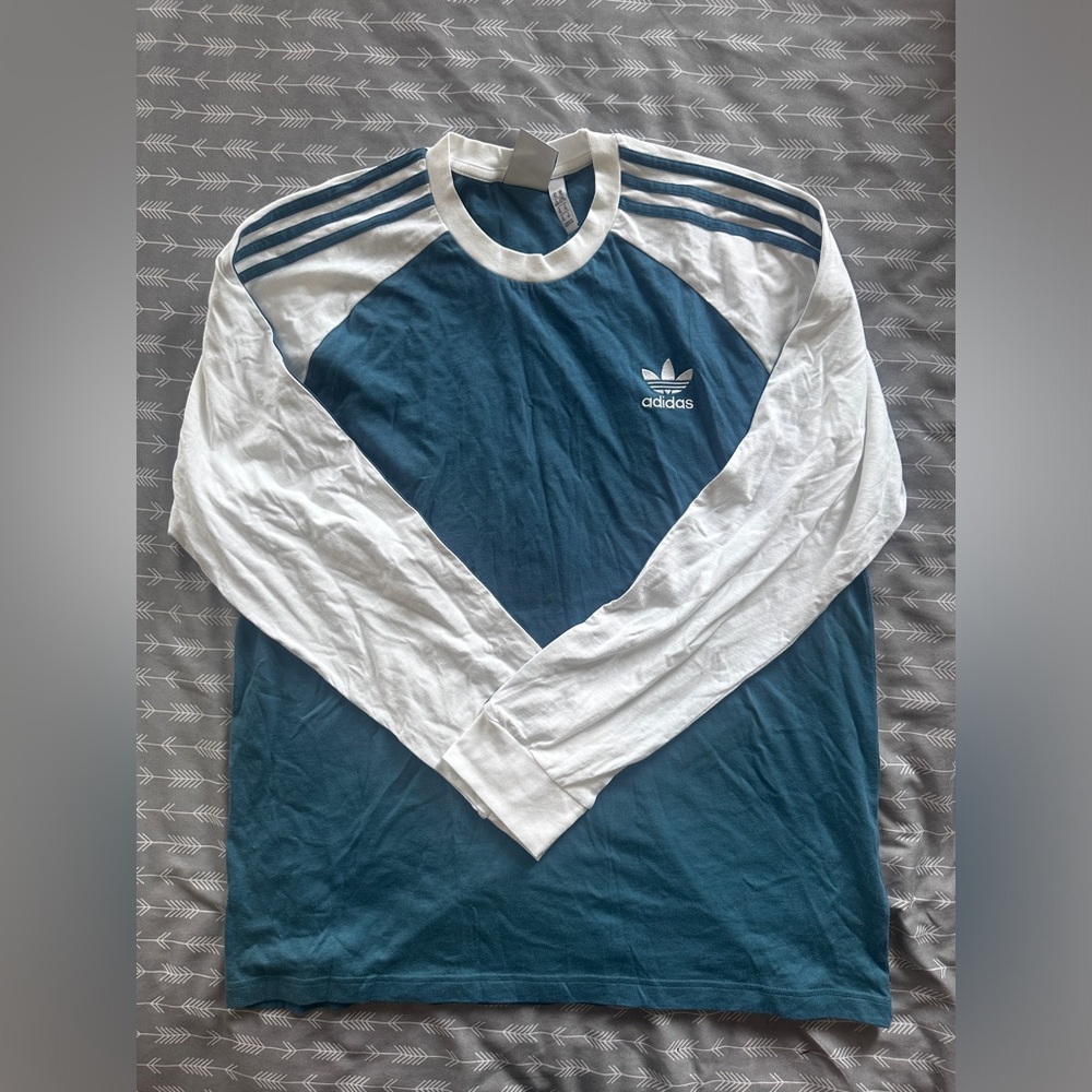 Adidas three stripe shirt